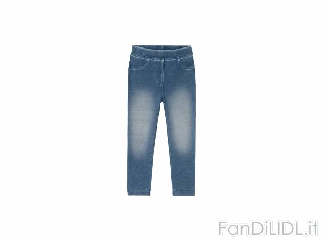 Jeggings da bambina Lupilu-new, prezzo 4.99 &#8364; 
Misure: 1-6 anni 
- Felpati ...
