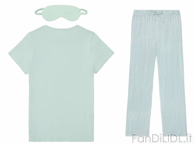 Pigiama da donna Prezzo-lidl, prezzo 9.99 € 
Misure: S-L 
- Con mascherina in ...