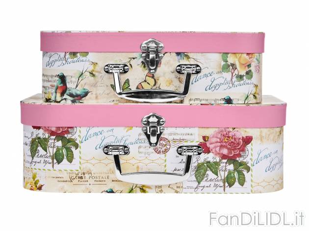 Box portaoggetti , prezzo 9.99 &#8364; 
- Con chiusura e maniglie (2 pezzi): ...