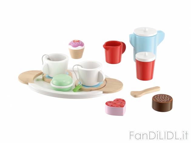 Utensili per cucina giocattolo in legno Playtive, prezzo 12.99 &#8364; 
- Et&agrave;: ...