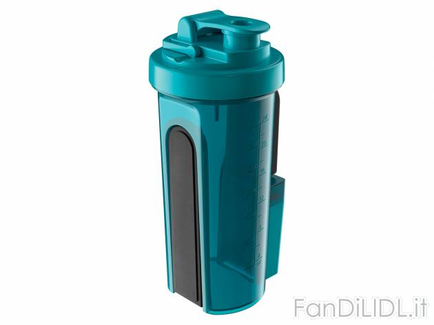 Borraccia fitness magnetica Crivit, prezzo 7.99 &#8364; 
- Con supporto magnetico ...