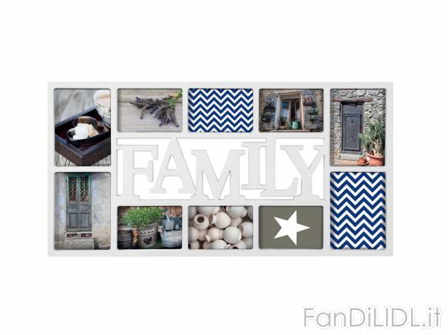 Cornice portafoto multipla , prezzo 7.99 &#8364; 
- Per foto in formto 10x15 ...