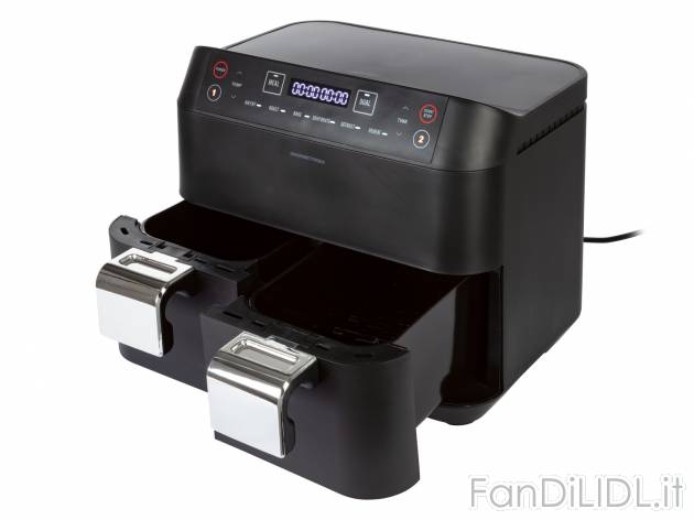 Friggitrice ad aria calda a doppio cestello Gourmetmaxx, prezzo 129.00 &#8364; ...