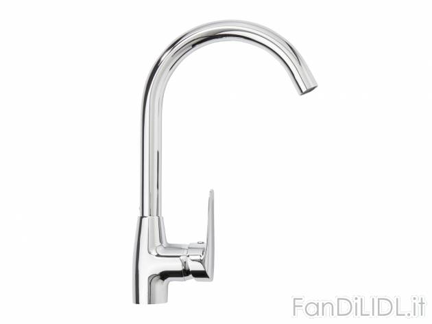 Miscelatore per cucina Livarno, prezzo 24.99 &#8364; 
- Funzione risparmio acqua ...
