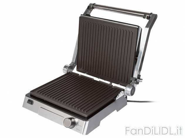 Piastra elettrica Prezzo-lidl, prezzo 69.00 &#8364; 
- 3 funzioni: piastra, ...
