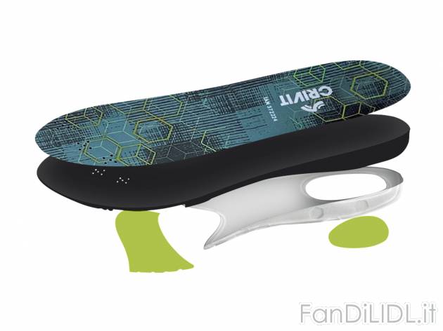 Solette sportive Crivit, prezzo 4.99 &#8364; 
Misure: 36-45
Taglie disponibili

Caratteristiche
 ...