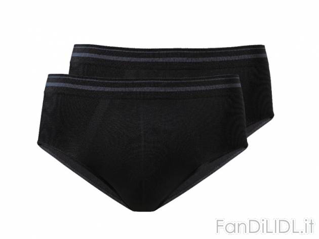 Slip da uomo, 2 pezzi Livergy, prezzo 4,99 &#8364; per Alla confezione 
- Seamless ...