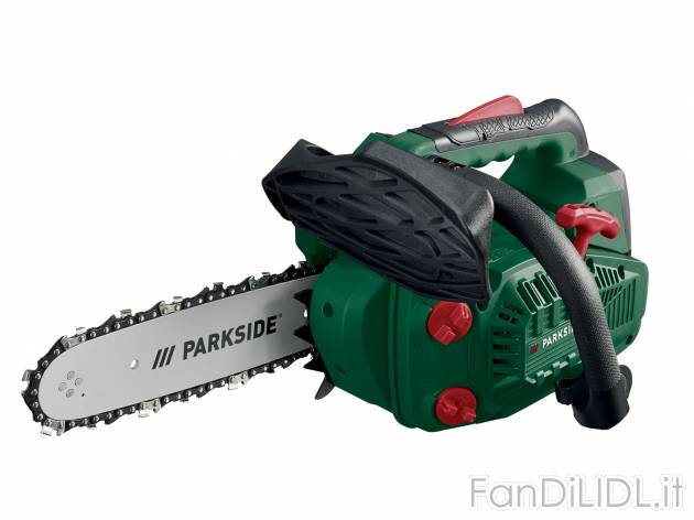 Motosega a benzina per potatura Parkside, prezzo 99.00 &#8364; 
- Con sistema ...
