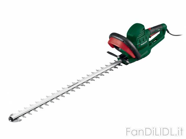 Tagliasiepi elettrico Parkside, prezzo 79.00 &#8364; 
- Impugnatura girevole ...
