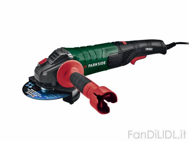 Smerigliatrice angolare Prezzo-lidl, prezzo 29.99 &#8364; 
- Impugnatura frontale ...
