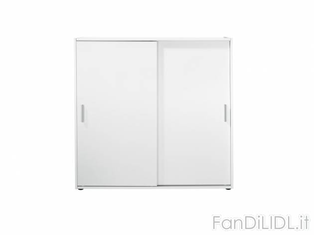 Mobiletto con ante scorrevoli , prezzo 49.99 &#8364; 
- Ampi scomparti con ...