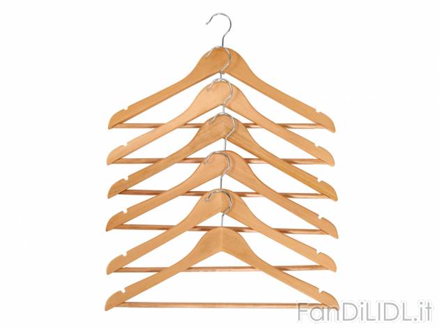 Appendiabiti , prezzo 4.79 &#8364;  
-  6 o 5 pezzi