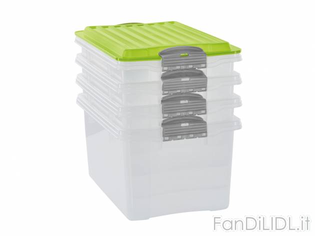 Box portaoggetti, 13L o 4,5L , prezzo 8.99 &#8364; 
- Impilabili
- Coperchio ...