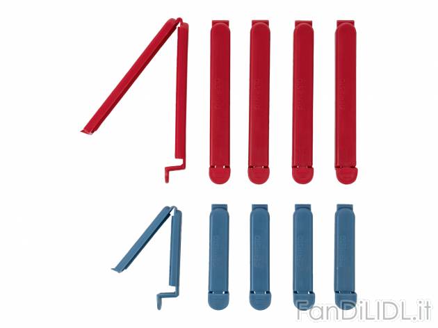 Clip per sacchetti Ernesto, prezzo 1.49 &#8364; 
10 pezzi 
- In due dimensioni ...