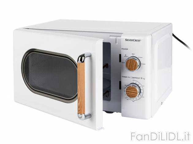 Microonde bianco Prezzo-lidl, prezzo 69.00 &#8364; 
- 700 W
- 20 l
- 44 x 25,8 ...