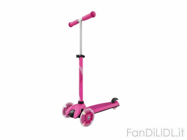 Monopattino a tre ruote LED per bambini Playtive, prezzo 29.99 &#8364; 
- 27,5 ...