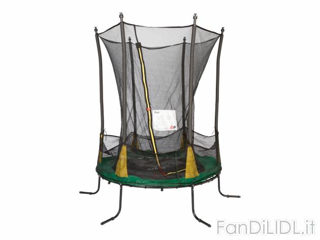 Trampolino con rete di sicurezza per bambini Crivit, prezzo 89.00 &#8364; 
- ...