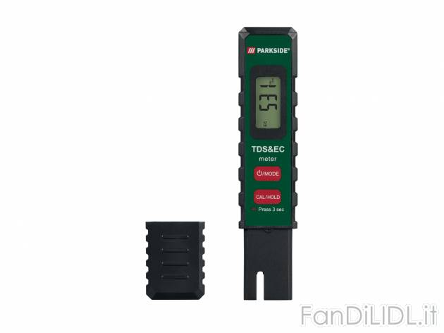 Misuratore di pH o TDS Parkside, prezzo 9.99 &#8364; 
Misuratore di pH
- Ambito ...