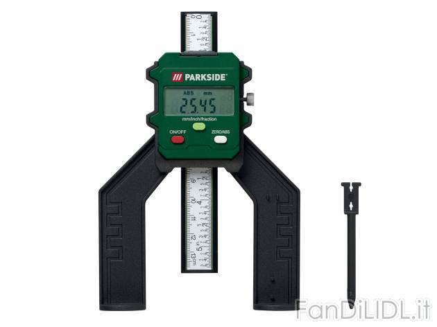 Misuratore digitale di pendenza o profondità Parkside, prezzo 14.99 &#8364; ...
