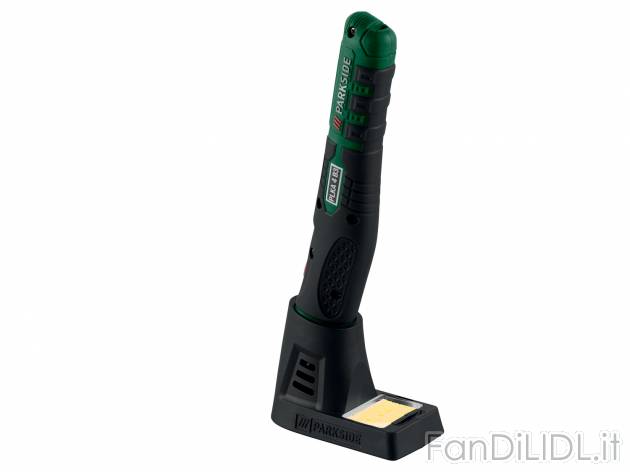 Saldatore ricaricabile Prezzo-lidl, prezzo 11.99 &#8364; 
- Stazione con appoggio ...
