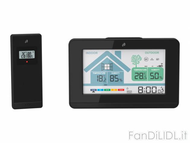Stazione meteorologica radiocontrollata Auriol, prezzo 12.99 € 
- Indicatore ...