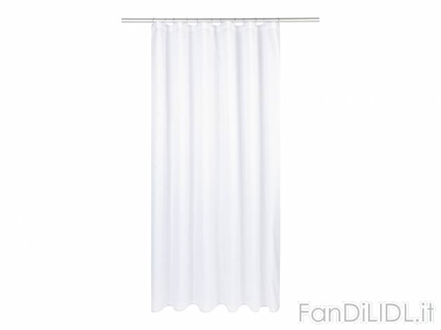 Tenda per doccia Kleine-wolke, prezzo 11.99 € 
180 x 200 cm 
- Listello forato ...