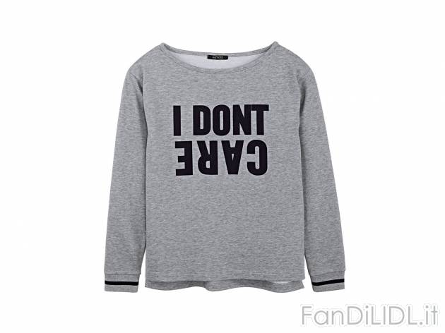 Felpa da donna , prezzo 9.99 &#8364;
