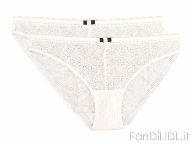 Mini slip da donna , prezzo 5.99 &#8364;  
-  2 pezzi