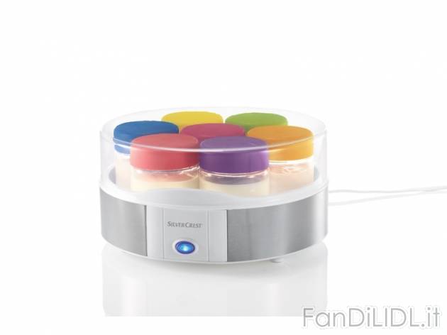 Yogurtiera Silvercrest Kitchen Tools, prezzo 14,99 &#8364; per Alla confezione ...