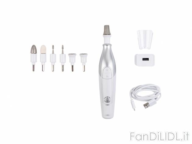 Set manicure-pedicure Sanitas, prezzo 34.99 € 
- 7 accessori in zaffiro e feltro
- ...