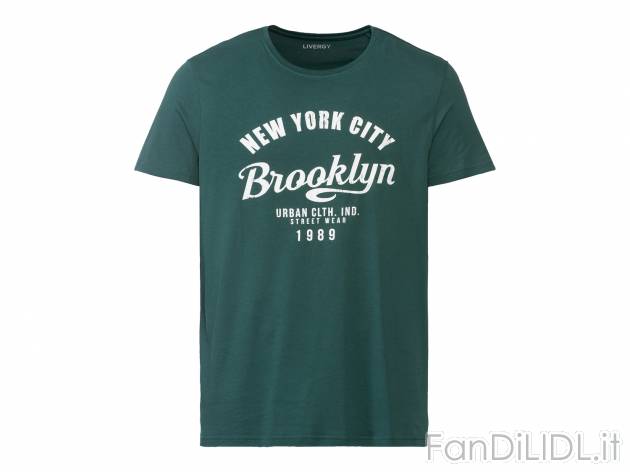 T-shirt da uomo Livergy, prezzo 3.99 &#8364; 
Misure: S-L
Taglie disponibili

Caratteristiche

- ...