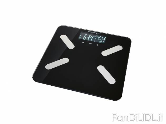 Bilancia pesapersone diagnostica Silvercrest Personal Care, prezzo 14.99 &#8364; ...