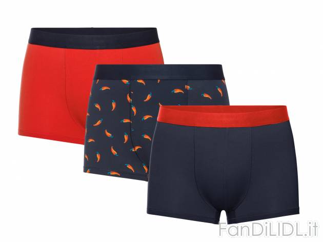 Boxer da uomo Prezzo-lidl, prezzo 7.99 &#8364; 
3 pezzi - Misure: M-XL
Taglie ...
