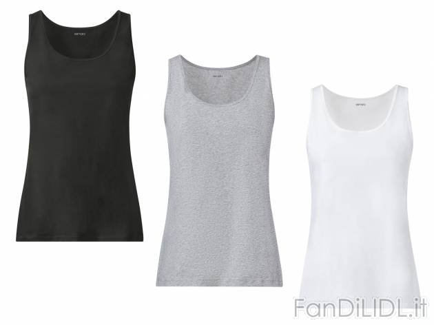 Canotta da donna Esmara, prezzo 8.99 &#8364; 
3 pezzi - Misure: S-L
Taglie disponibili

Caratteristiche

- ...