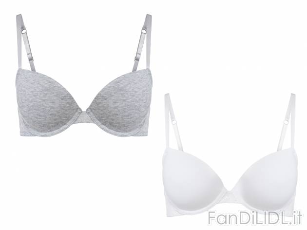 Reggiseno con pizzo Esmara, prezzo 9.99 &#8364; 
2 pezzi - Misure: 3B-5C 
- ...