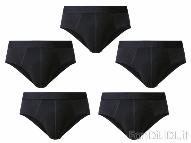 Slip da uomo Livergy, prezzo 9.99 &#8364; 
5 pezzi - Misure: M-XL
Taglie disponibili

Caratteristiche

- ...