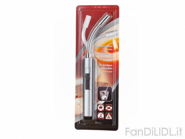 Accenditutto , prezzo 2,99 &#8364; per Al pezzo 
-      Flessibile e ricaricabile