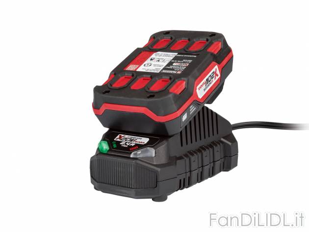 Batteria 2 Ah con caricabatterie Parkside, prezzo 24.99 € 
Prodotto della serie ...