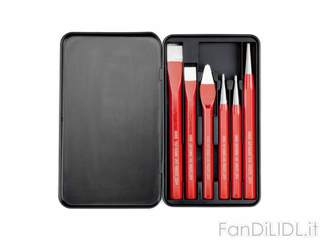Set utensili a percussione combinati o set cacciachiodi e punzoni Parkside, prezzo ...