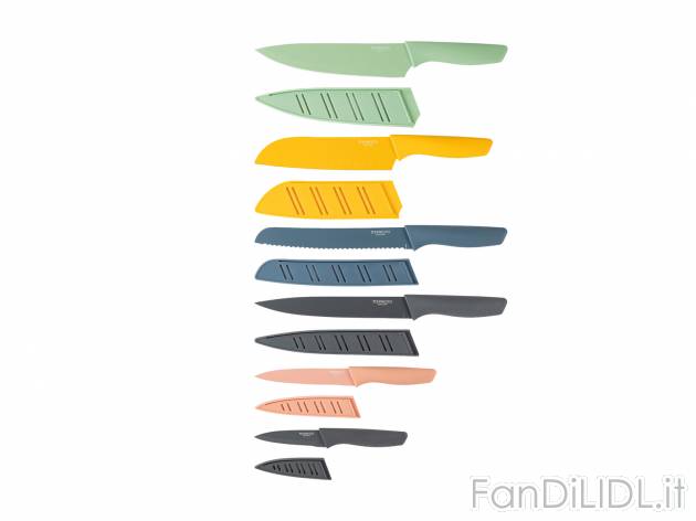 Set coltelli da cucina Ernesto, prezzo 17.99 &#8364; 
6 pezzi 
- Lame in acciaio ...