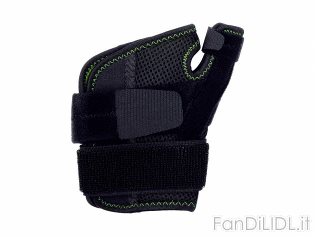 Ortesi per pollice o polso Sensiplast, prezzo 5.99 &#8364; 
Misure: S-M, L-XL
Caratteristiche

- ...
