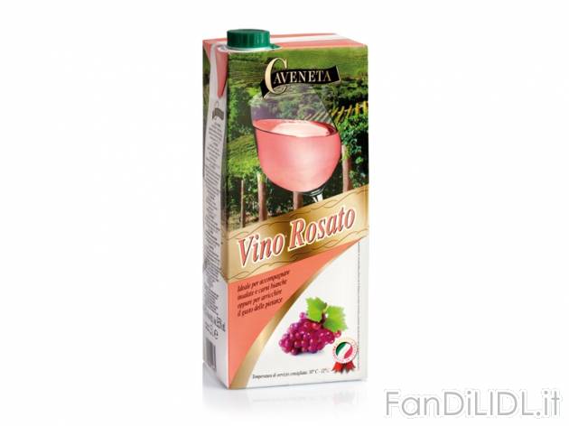 Vino rosato da tavola , prezzo 1,59 &#8364; per 1.5 l, € 1,06/l EUR. 
- 11% ...