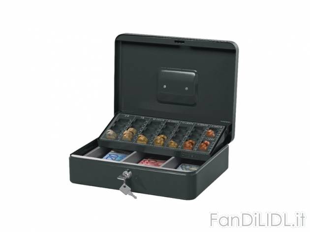 Cassetta portavalori Powerfix, prezzo 12,99 &#8364; per Alla confezione 
- Inserto ...