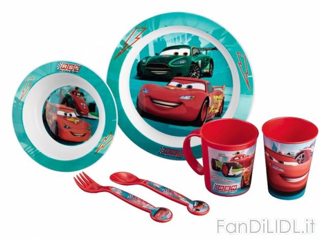 Stoviglie in plastica per bambini 