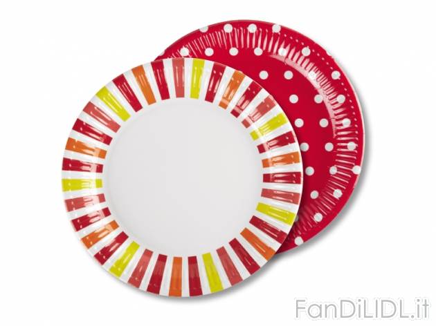 Piatti/ bicchieri o Tovaglioli , prezzo 0,99 &#8364; per Alla confezione 
- ...