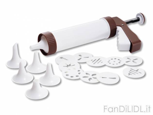 Pressa per biscotti Ernesto, prezzo 4,99 &#8364; per Alla confezione 
- 10 dischi ...
