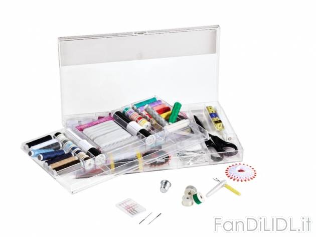 Set per taglio e cucito, 167 pezzi , prezzo 8,99 &#8364; per Al set 
- Ampio ...