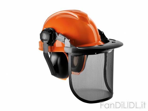 Elmetto protettivo forestale , prezzo 19.99 &#8364; 
- Grandezza della fascetta ...