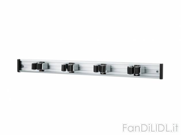 Barra appendiattrezzi , prezzo 4.99 &#8364; 
- Guida in alluminio con 4 morsetti ...