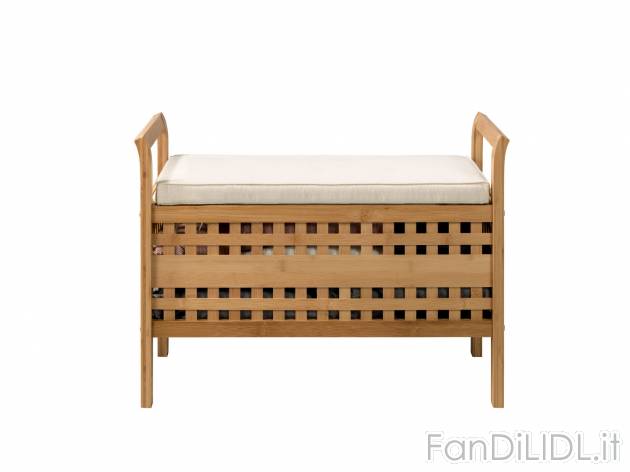 Cassapanca con cuscino , prezzo 44.99 &#8364; 
- Scomparto per oggetti sotto ...